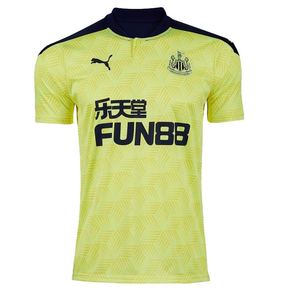 Tailandia Camiseta Newcastle United 2ª 2020-2021 Amarillo